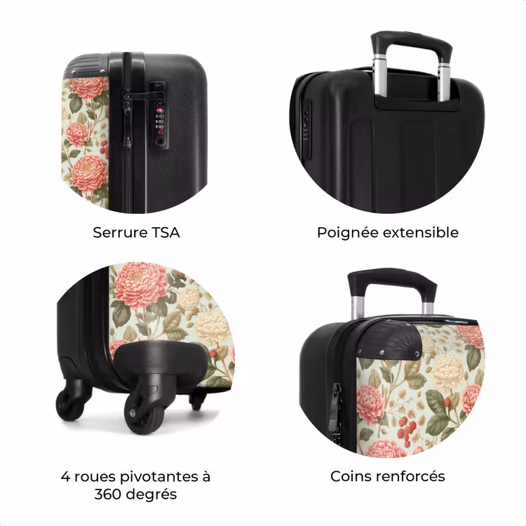 Valise - Classique - Botanique - Multicolore — 8
