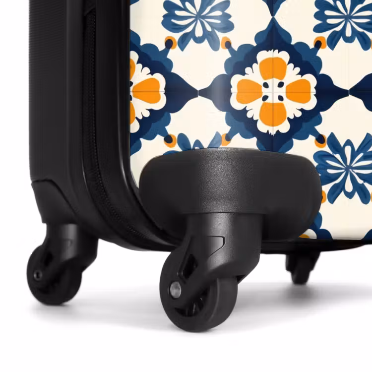Valise - Classique - Géométrique - Bleu — 7