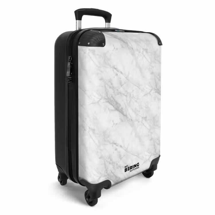 Valise - Classique - Marbre - Gris — 2