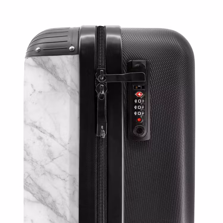 Valise - Classique - Marbre - Gris — 6