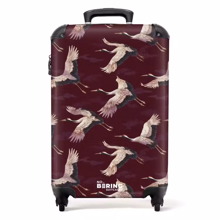 Valise - Crane - Classic - Bordeaux — 1