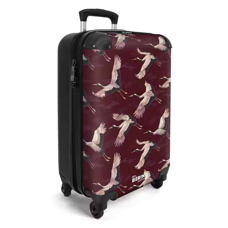Valise - Crane - Classic - Bordeaux — 2