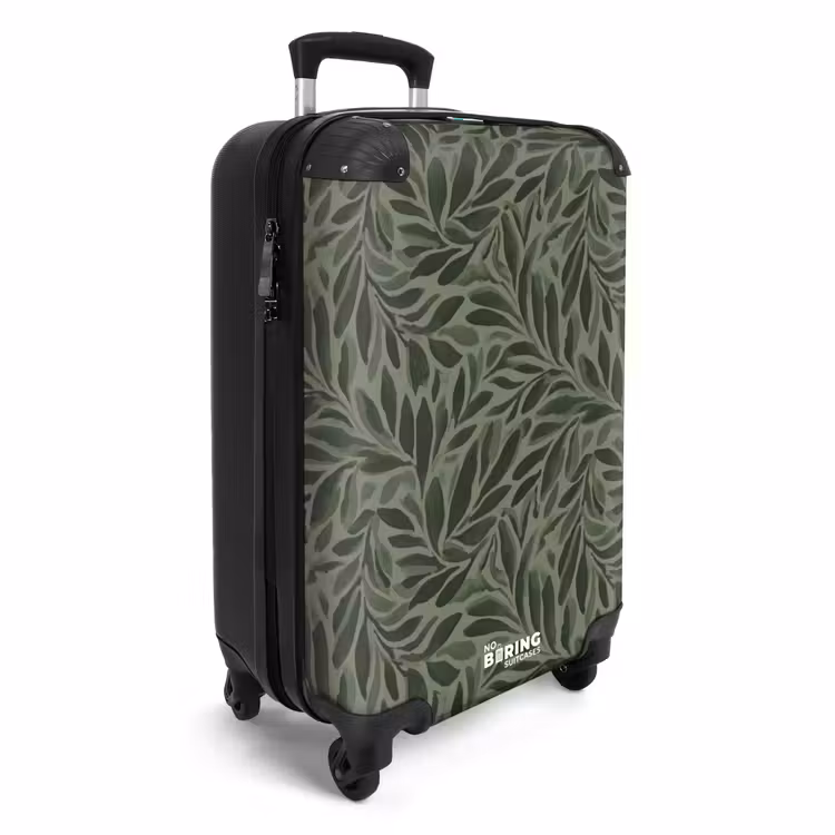 Valise - Feuilles - Bio - Vertes — 2
