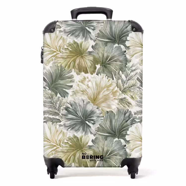 Valise - Feuilles - Botanique - Vert — 1