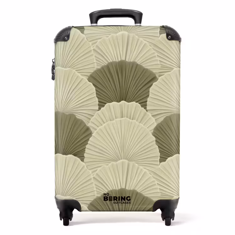 Valise - Feuilles - Texture - Vert — 1