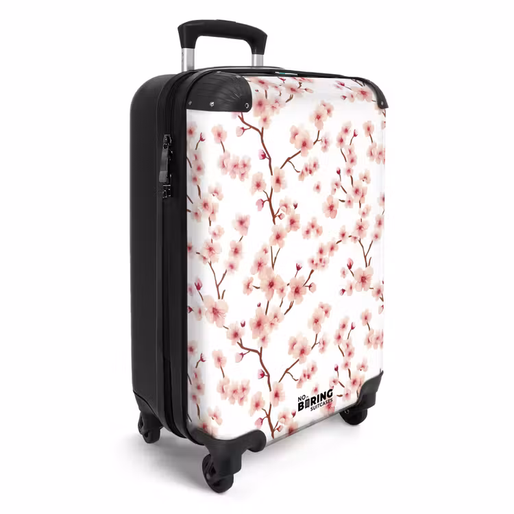 Valise - Fleur de cerisier - Branches - Rose — 2