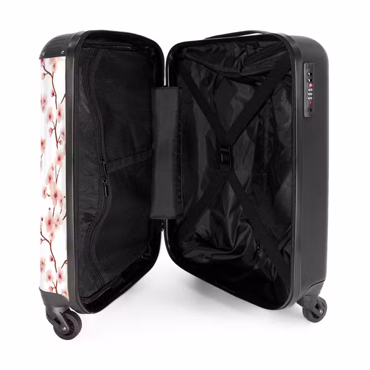 Valise - Fleur de cerisier - Branches - Rose — 5