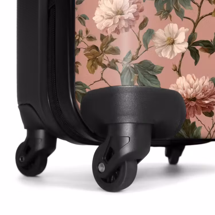 Valise - Fleurs - Classique - Rose — 7