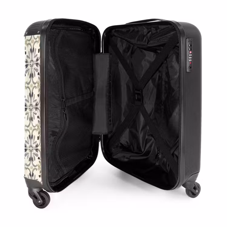 Valise - Floral - à motifs - coloré — 5