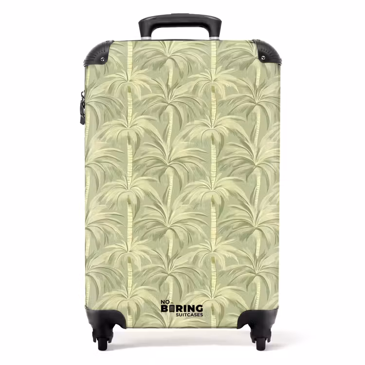 Valise - Forêt de palmiers - Tropical - Vert — 1