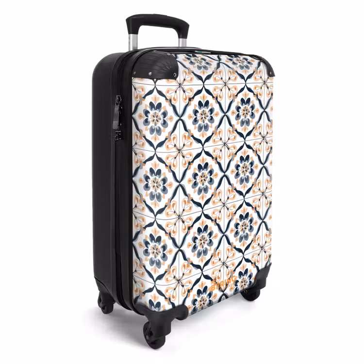 Valise - Forme de feuille - Motif - Coloré — 2