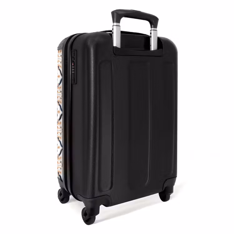 Valise - Forme de feuille - Motif - Coloré — 4
