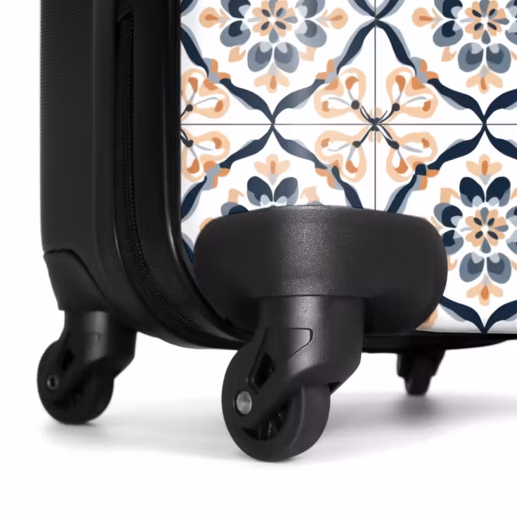 Valise - Forme de feuille - Motif - Coloré — 7