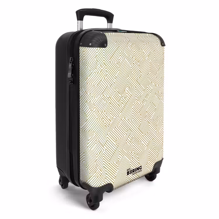 Valise - Géométrique - Lignes - Vert — 2