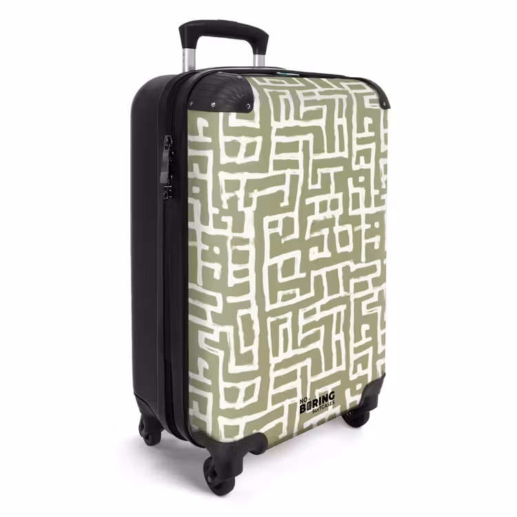 Valise - Graphique - Motif - Vert — 2