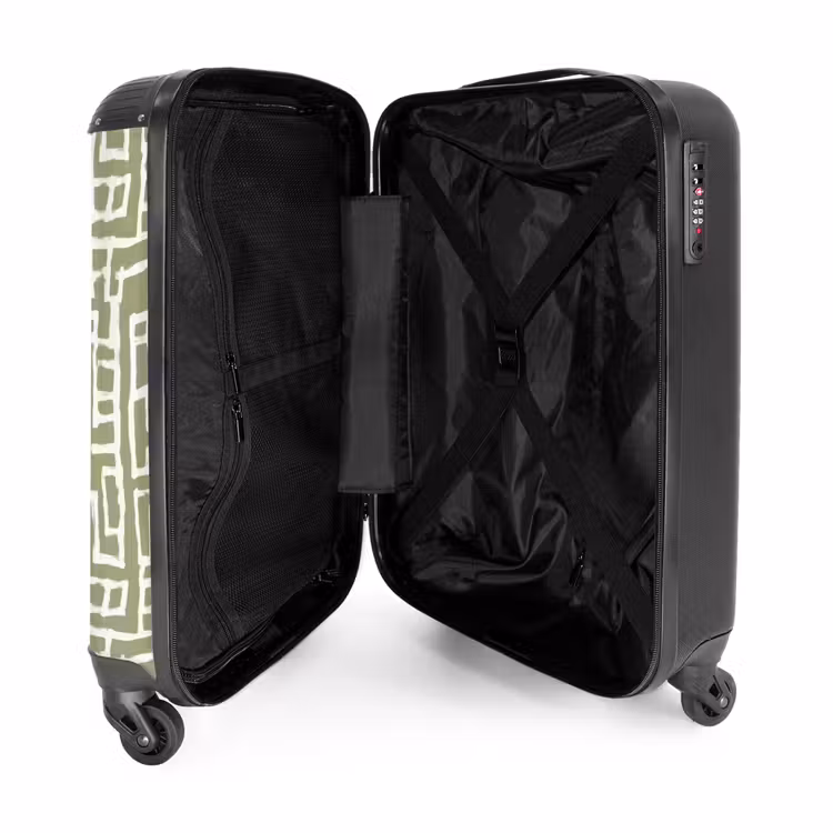 Valise - Graphique - Motif - Vert — 5