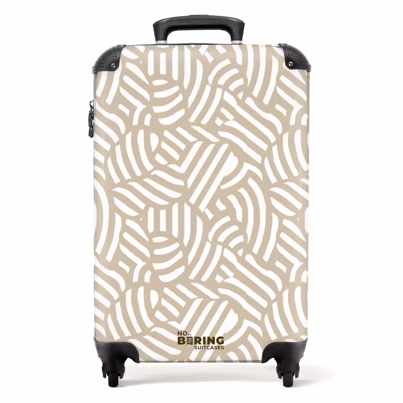 Valise - Abstrait - Moderne - Beige — 1
