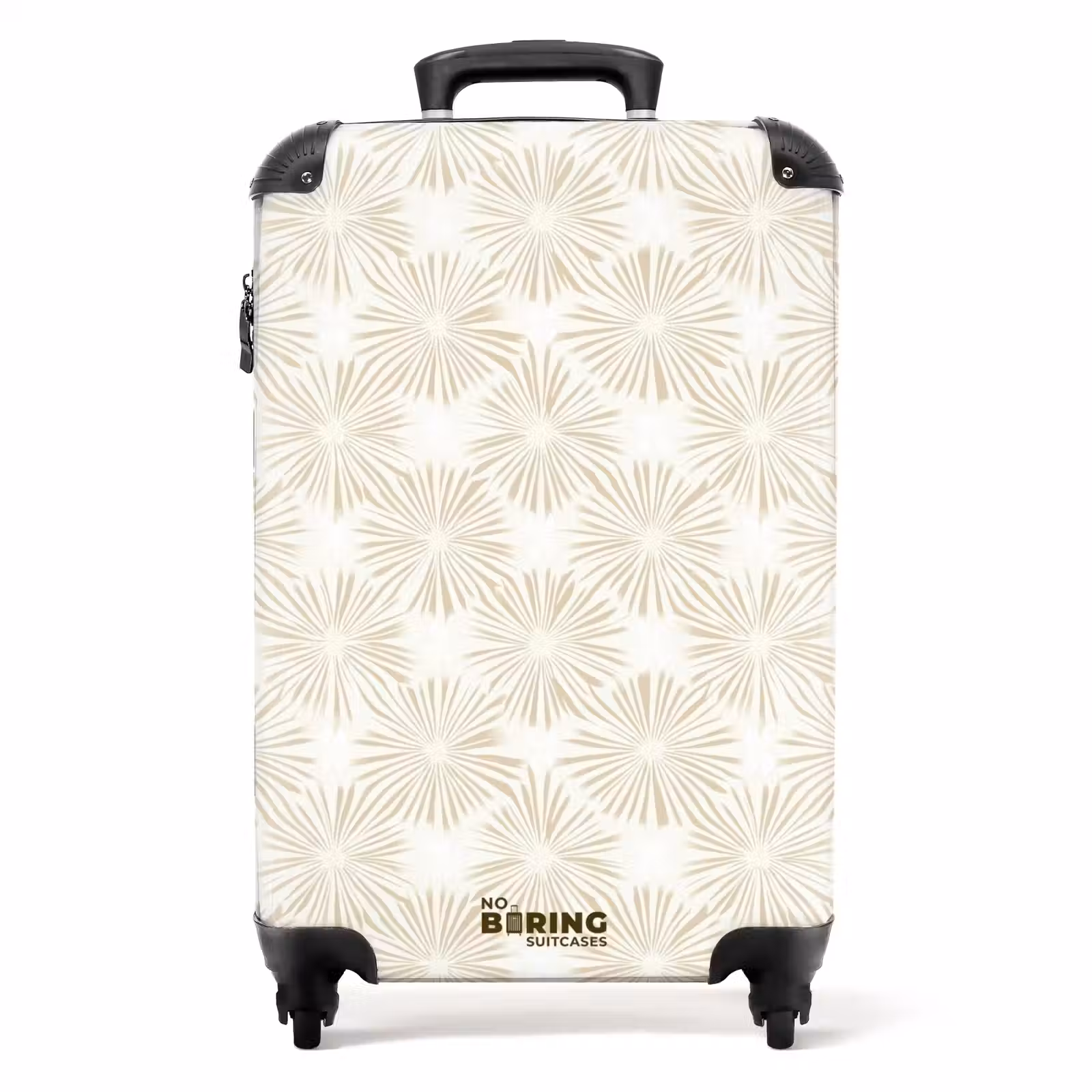 Valise - Abstrait - Motif - Beige — 1