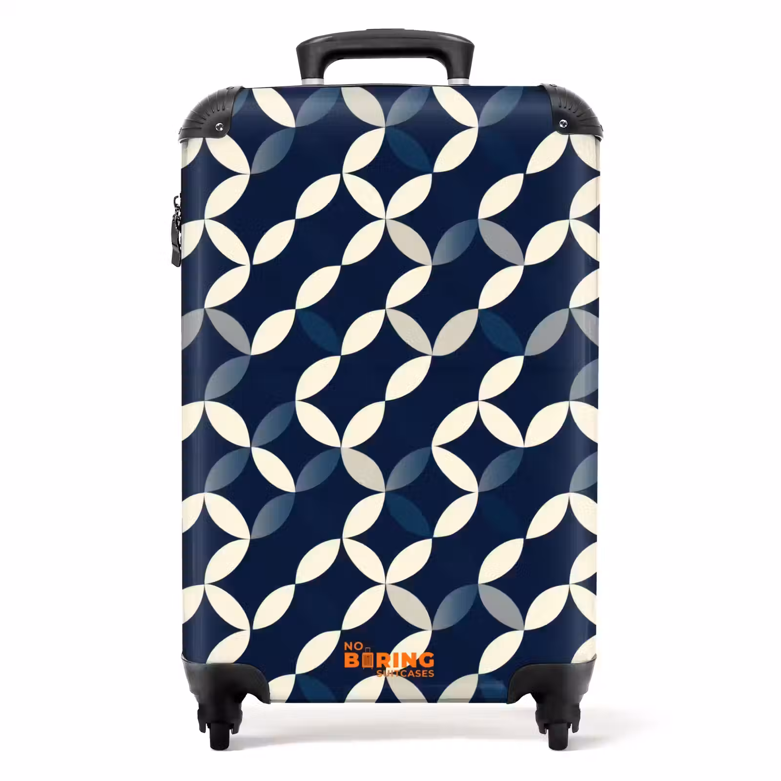 Valise - Abstrait - Motif - Bleu — 1