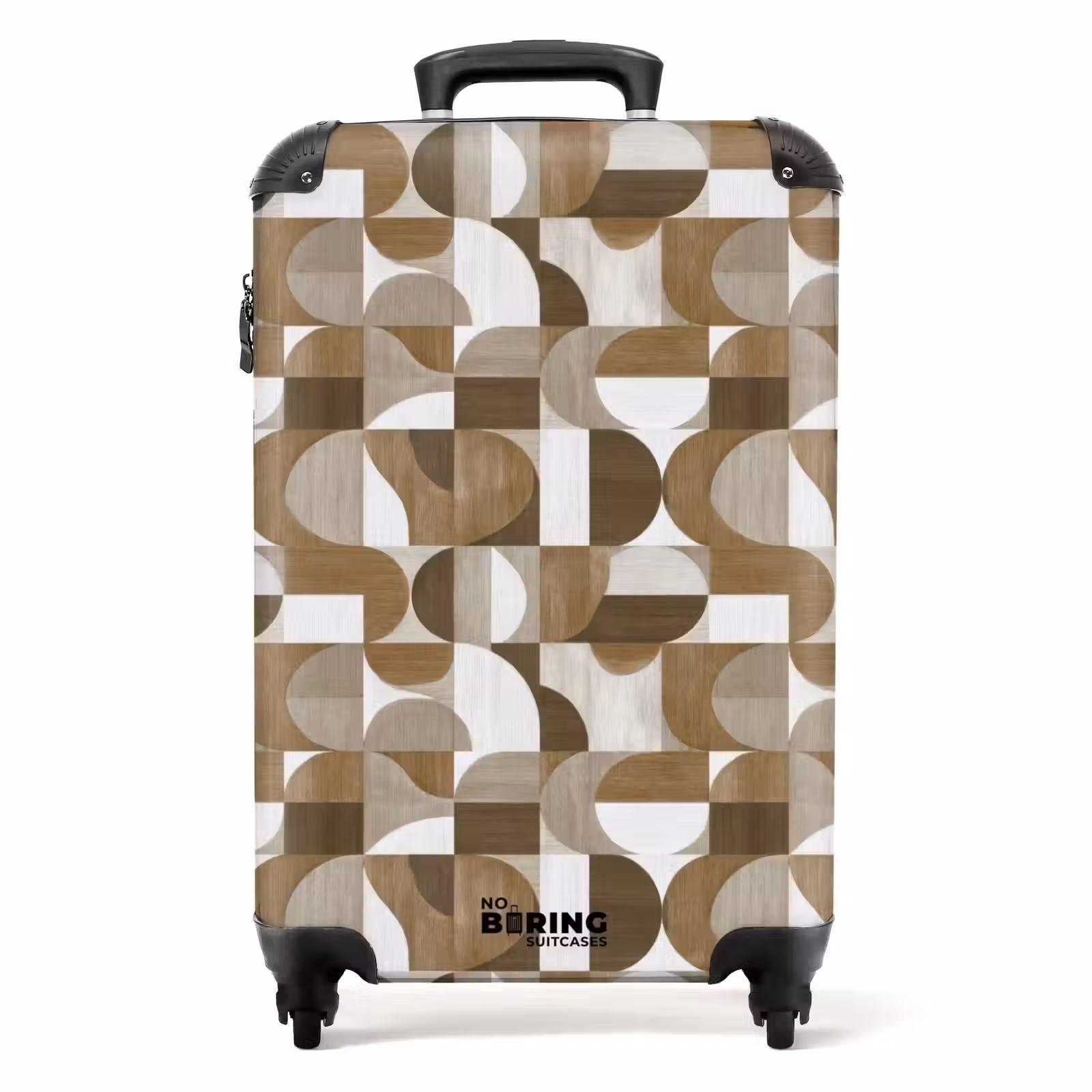 Valise - Abstrait - Rétro - Marron — 1