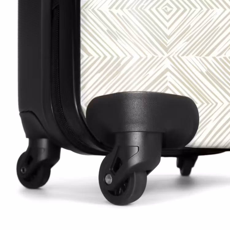 Valise - Abstrait - Diamants - Beige — 7