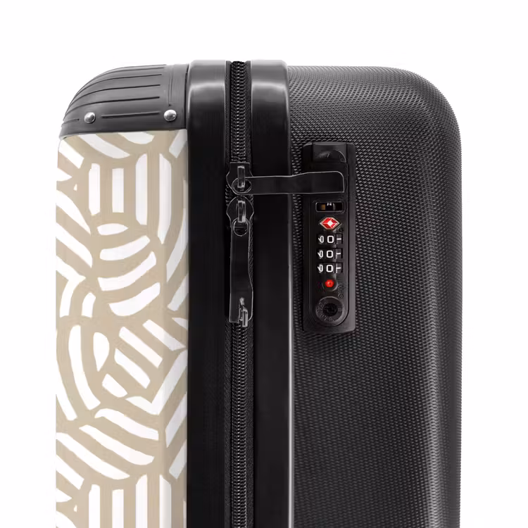 Valise - Abstrait - Moderne - Beige — 6
