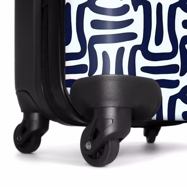 Valise - Abstrait - Moderne - Bleu — 7