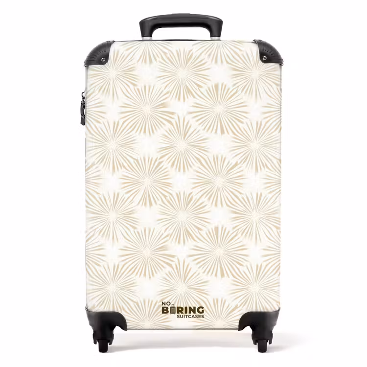 Valise - Abstrait - Motif - Beige — 1