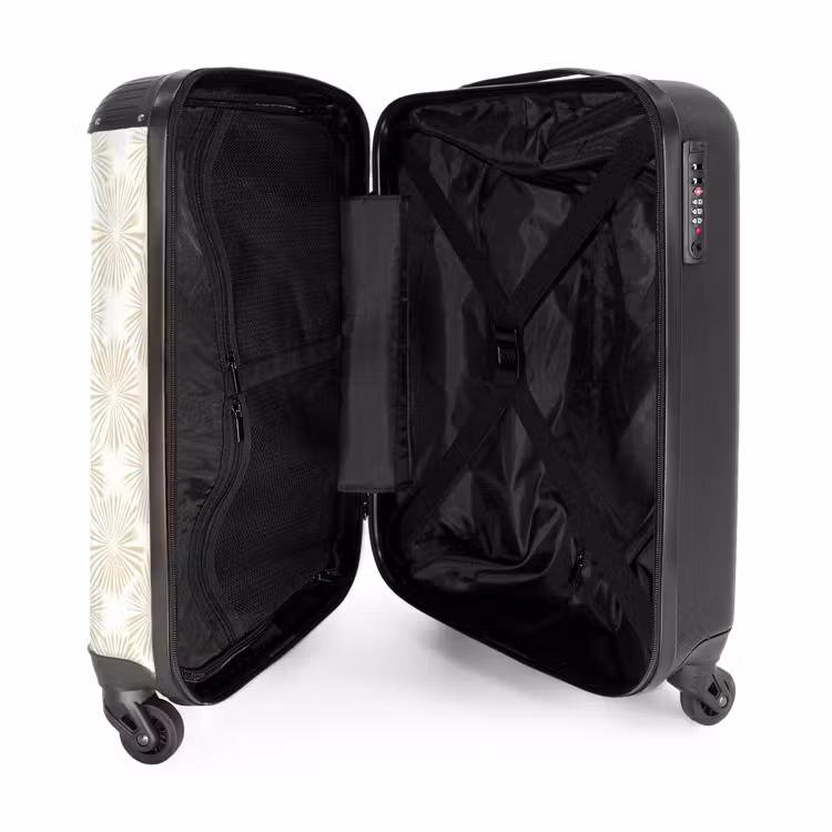 Valise - Abstrait - Motif - Beige — 5