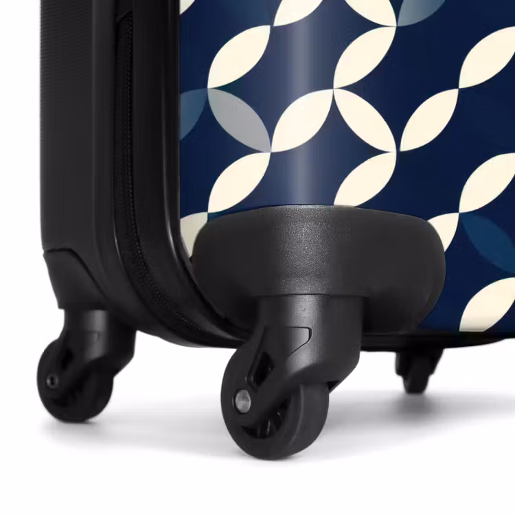 Valise - Abstrait - Motif - Bleu — 7