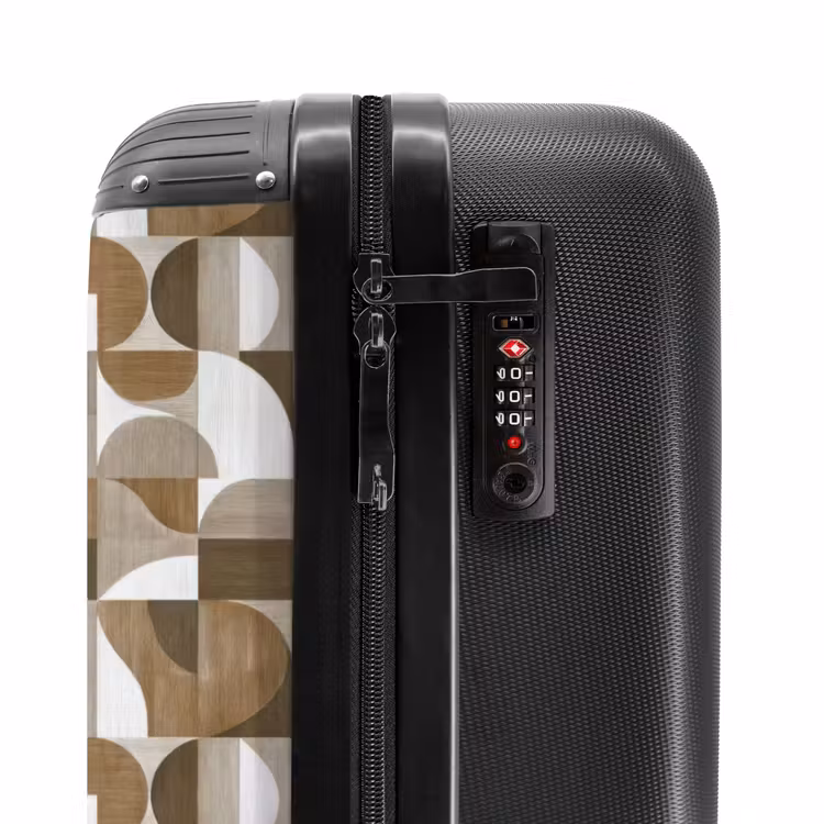Valise - Abstrait - Rétro - Marron — 6