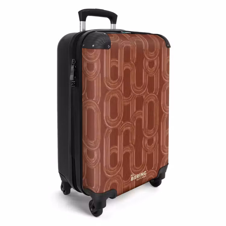 Valise - Abstrait - Texture - Marron — 2