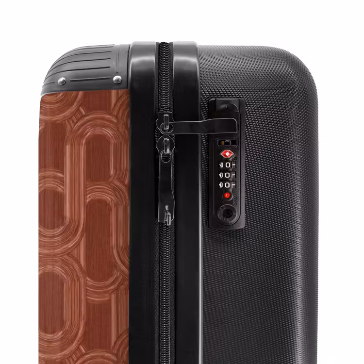 Valise - Abstrait - Texture - Marron — 6