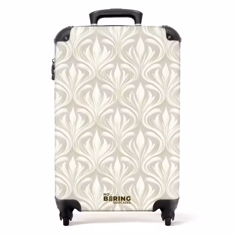 Valise - Baroque - Motif - Beige — 1