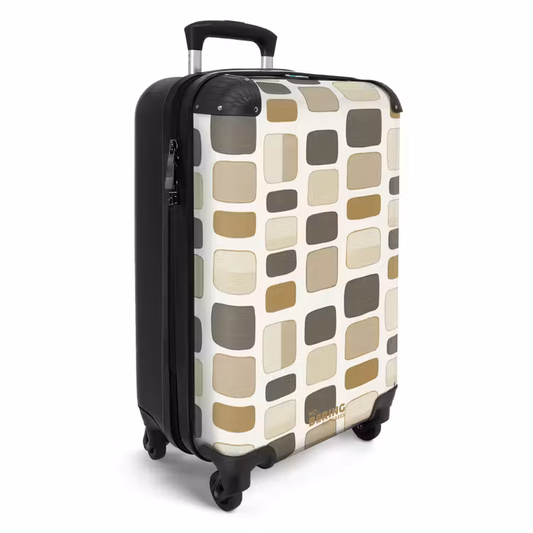 Valise - Blocs - Vintage - Gris — 2