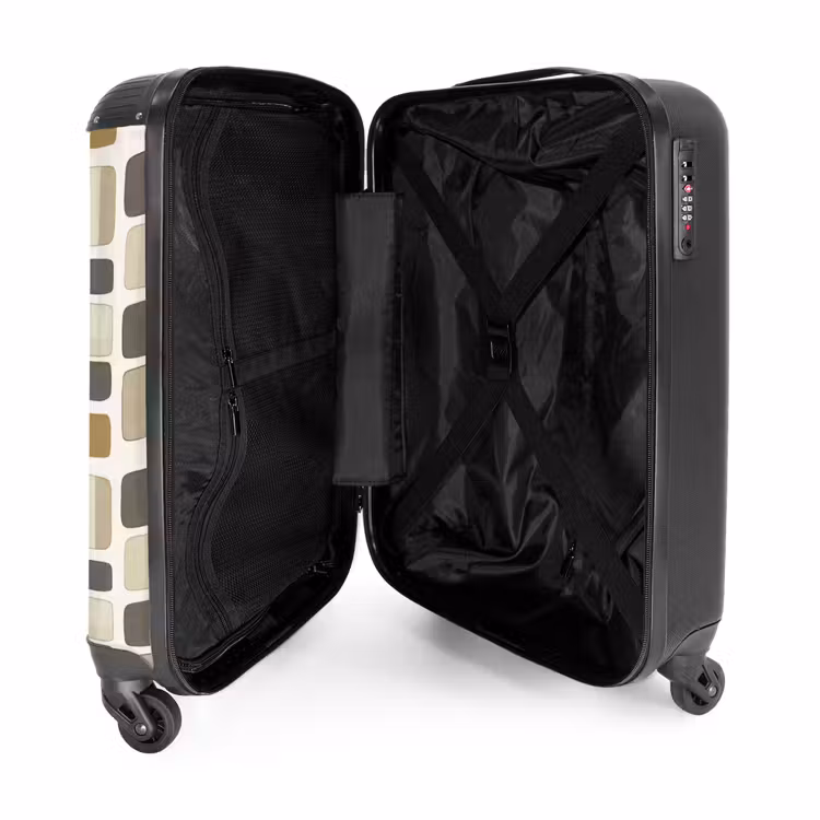 Valise - Blocs - Vintage - Gris — 5