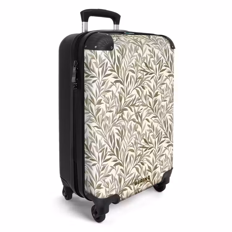 Valise - Branches - Botanique - Taupe — 2