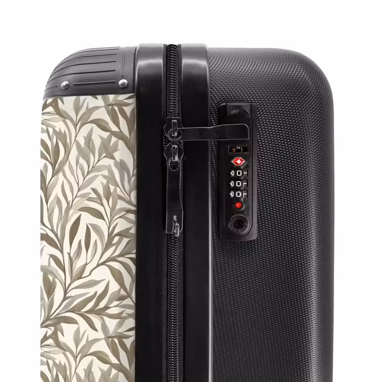 Valise - Branches - Botanique - Taupe — 6