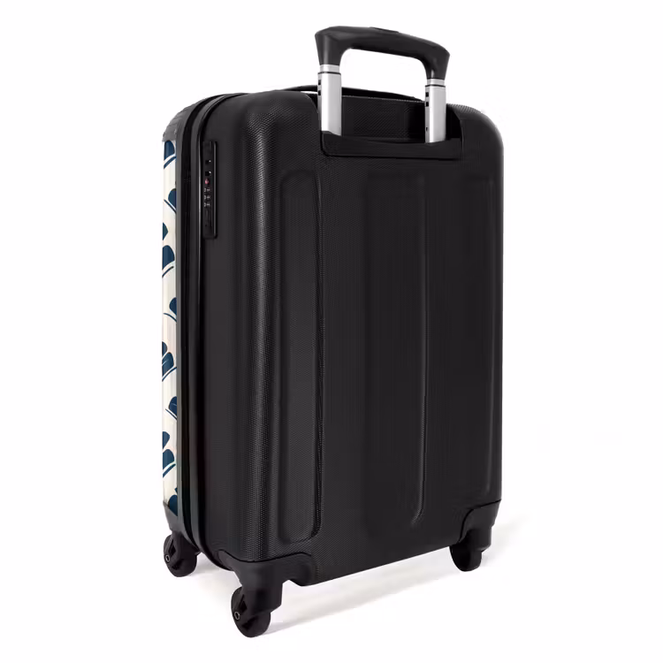 Valise - Classique - Motif - Bleu — 4
