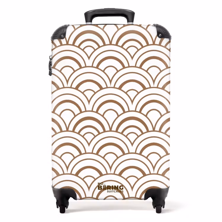 Valise - Classique - Motif - Terracotta — 1
