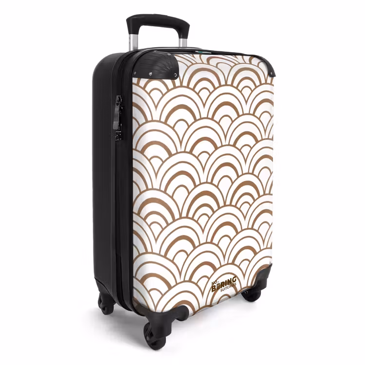Valise - Classique - Motif - Terracotta — 2