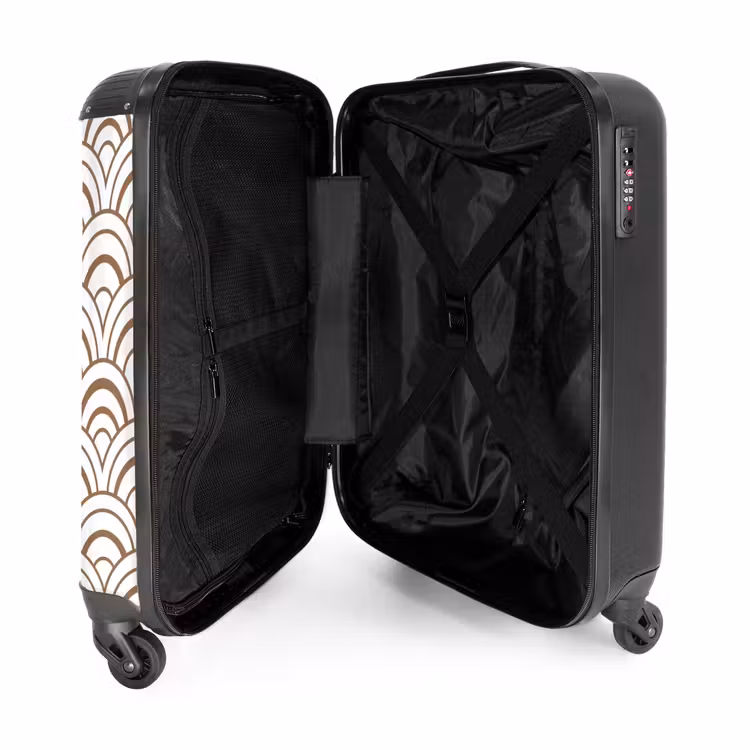Valise - Classique - Motif - Terracotta — 5