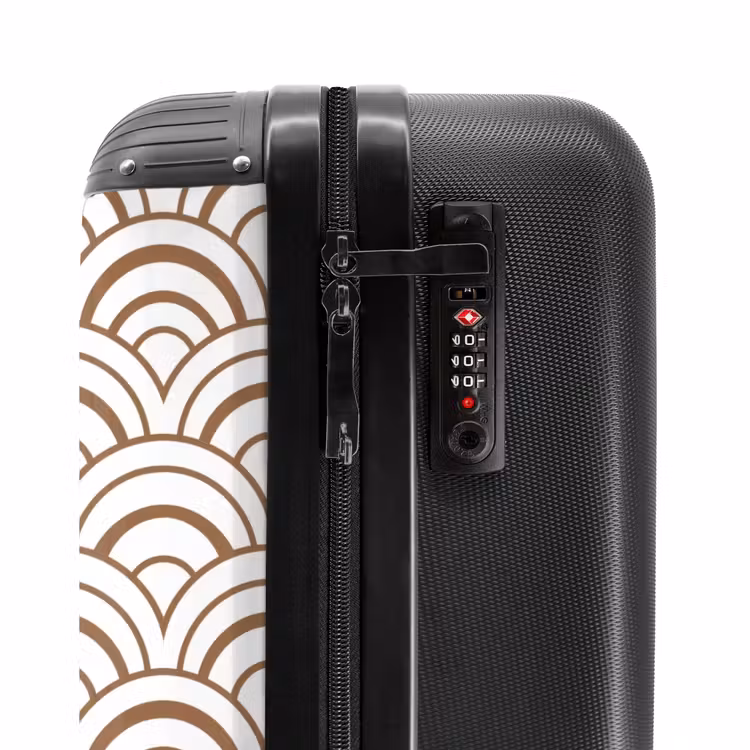 Valise - Classique - Motif - Terracotta — 6