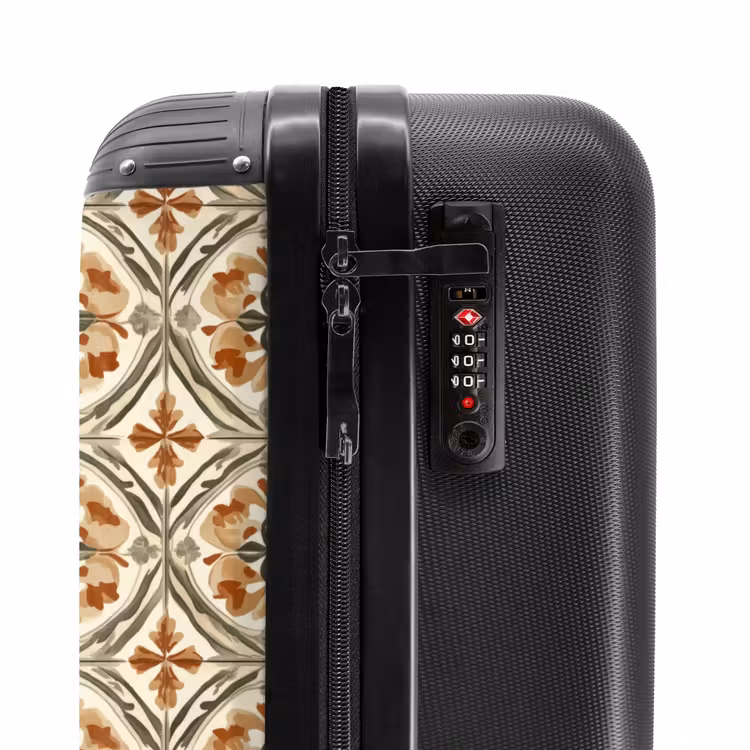 Valise - Elégant - Antique - Coloré — 6