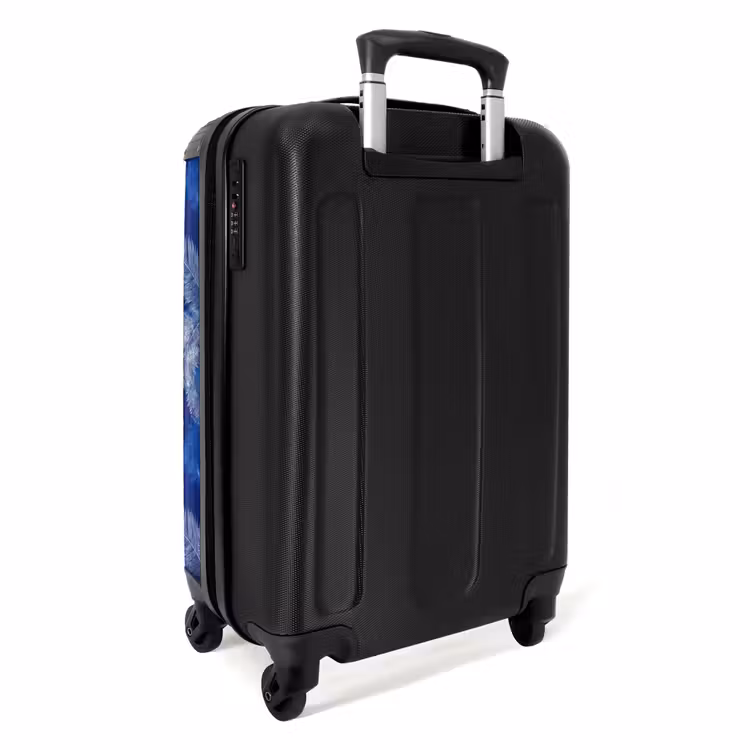Valise - Feuille de palmier - Motif - Bleu — 4