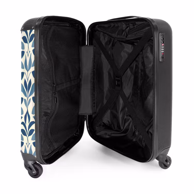Valise - Flora - Moderne - Bleu — 5