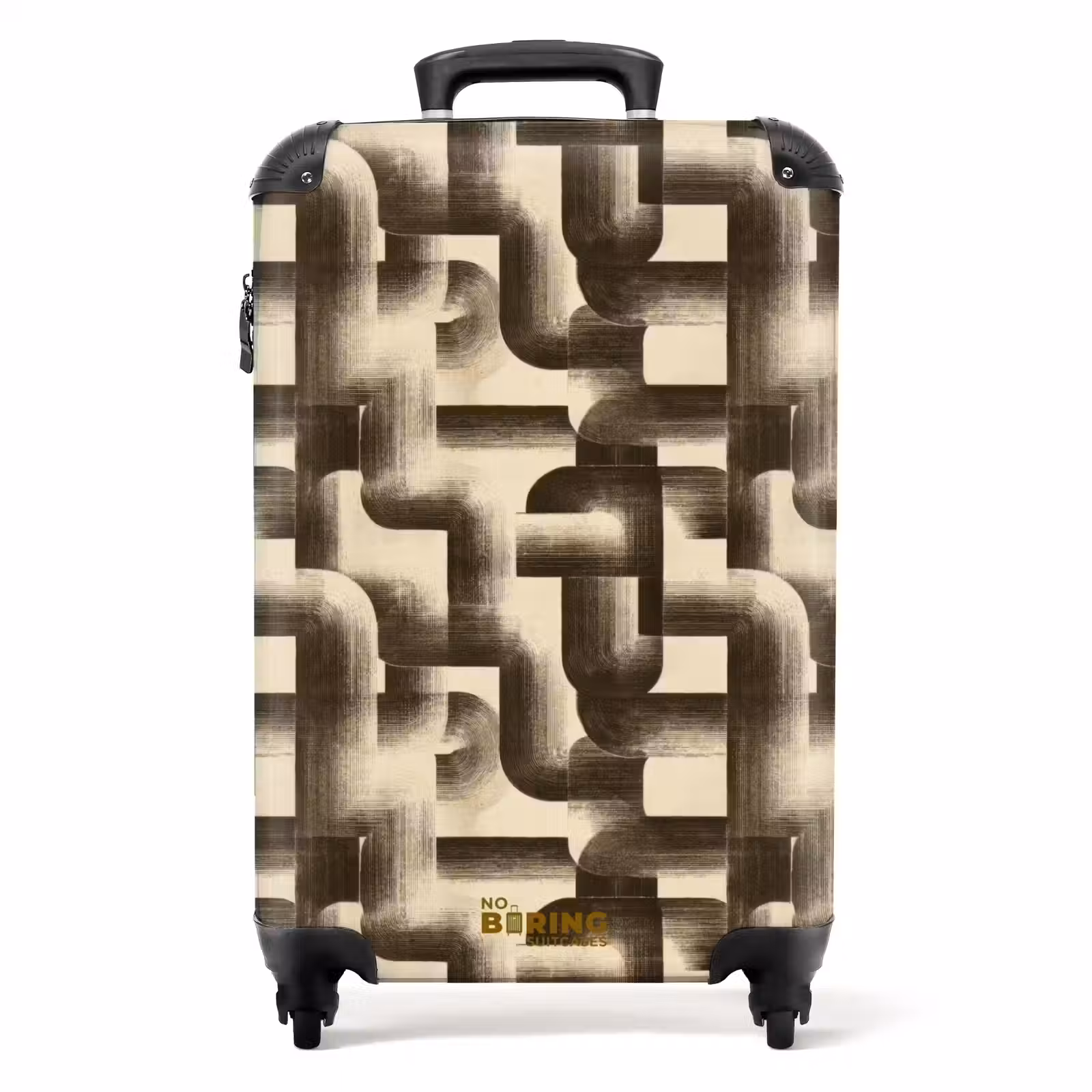 Valise - Abstrait - Rétro - Noir — 1