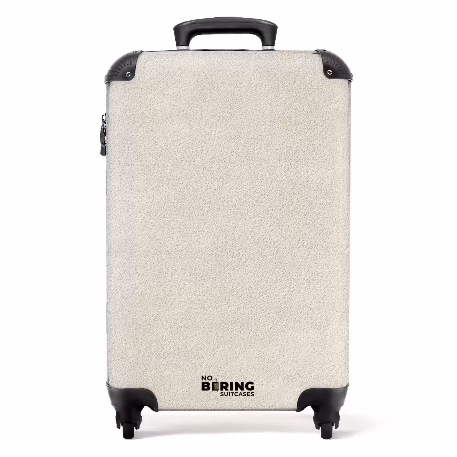 Valise - Couleur sable - Moderne - Lisse — 1