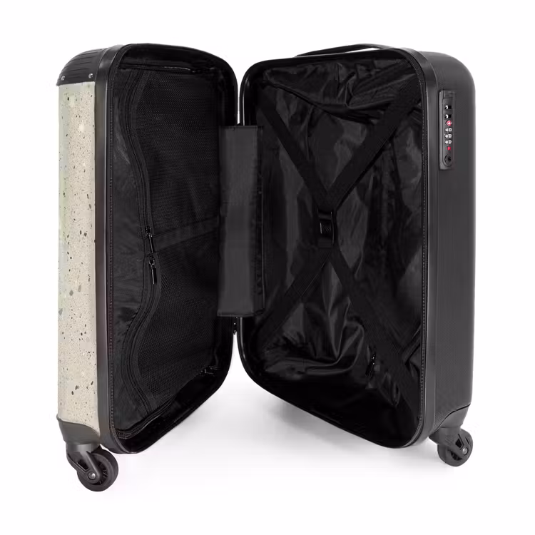 Valise - Beige clair - Terrazzo - Gris — 5