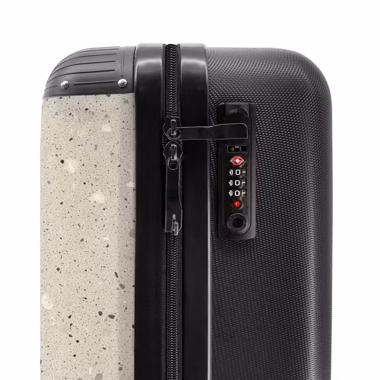 Valise - Beige clair - Terrazzo - Gris — 6